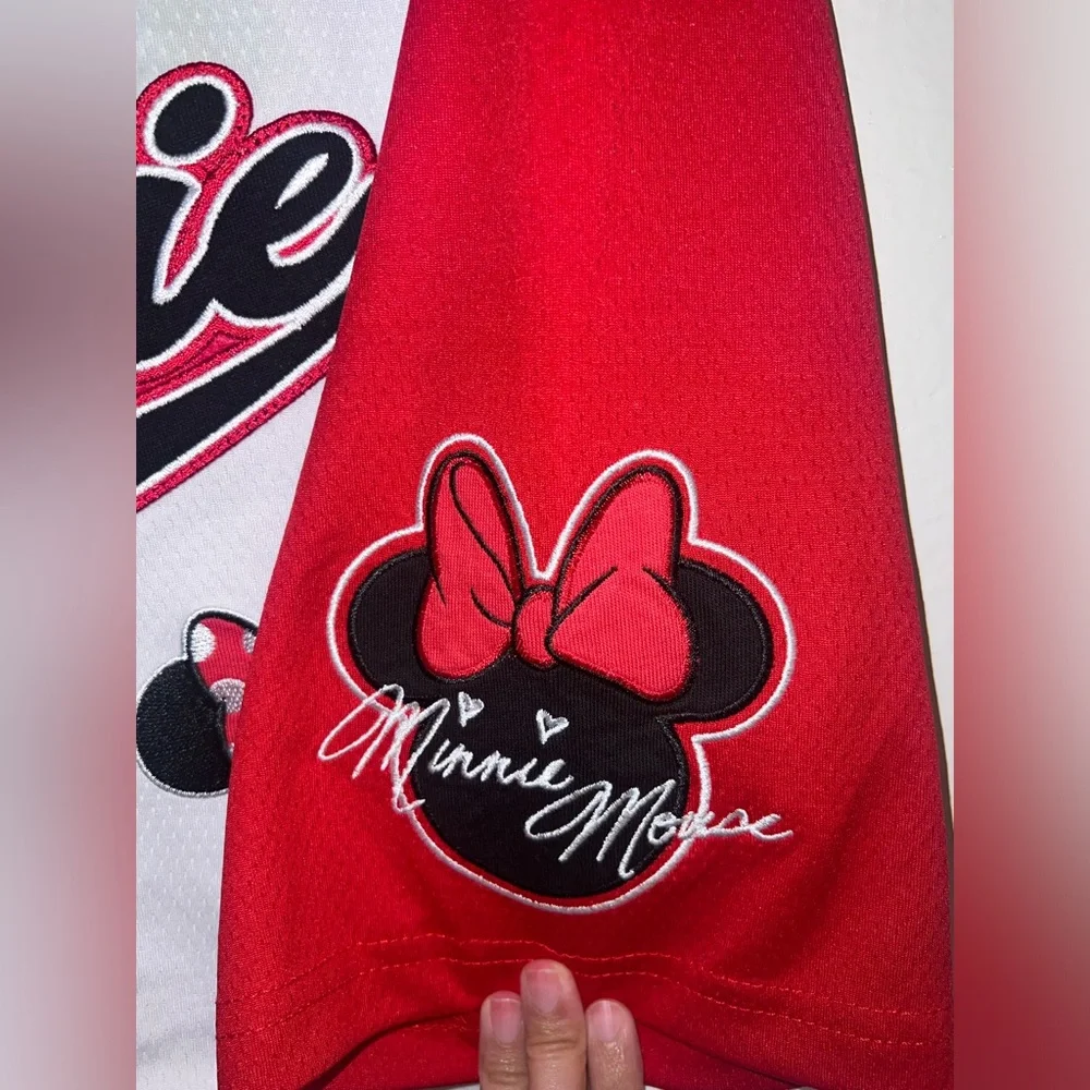 Disney Parks Minnie Mouse Baseball Jersey #28 - Picture 7 of 7